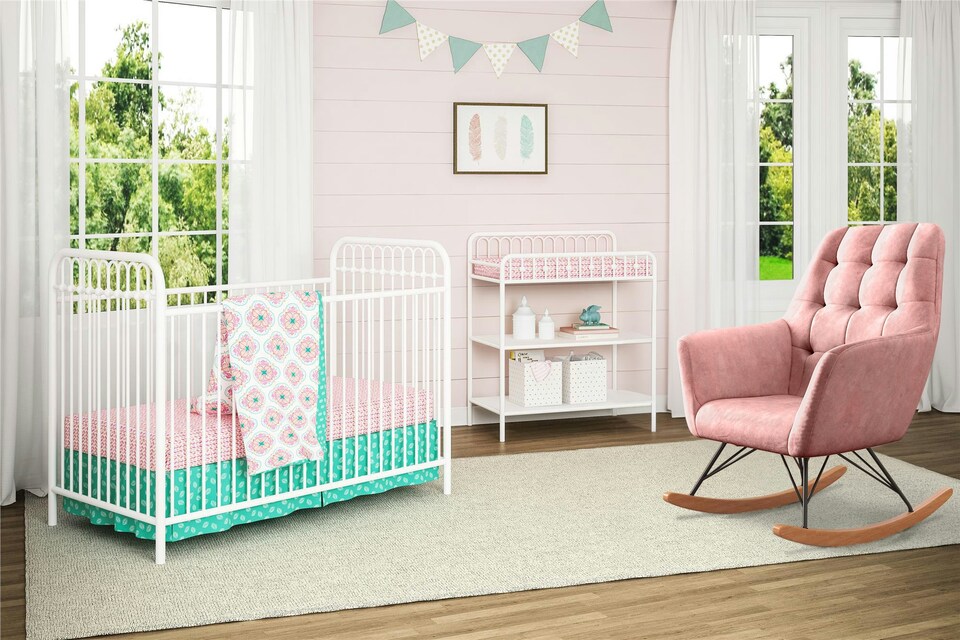 image 1 of Ivy Baby Changer in Metal White