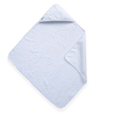 Clair de Lune Marshmallow Hooded Towel - White