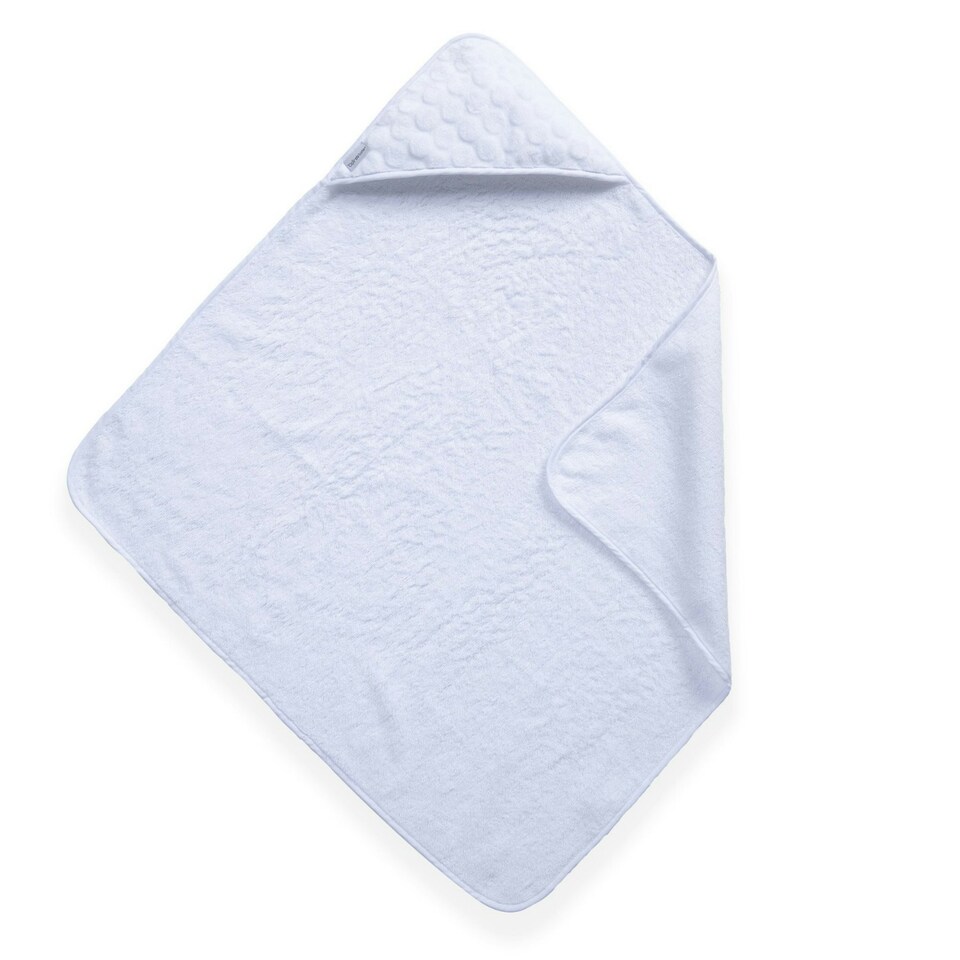 image 1 of Clair de Lune Marshmallow Hooded Towel - White