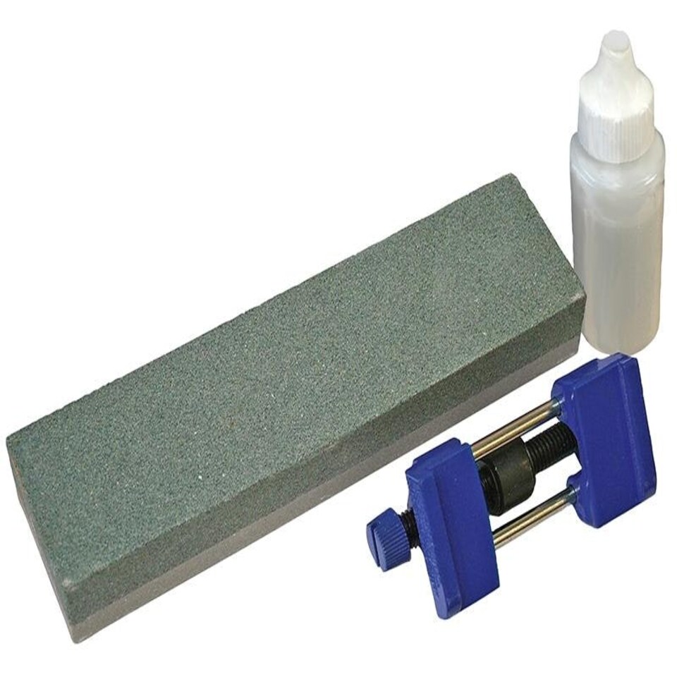 Faithfull Oilstone 200Mm & Honing Guide Kit