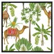 image 2 of Camels & palm trees (Picture Frame) White | L