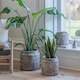 image 3 of Kew Reactive Glaze Planter - Ceramic - L18 x W18 x H17 cm - Plum Purple