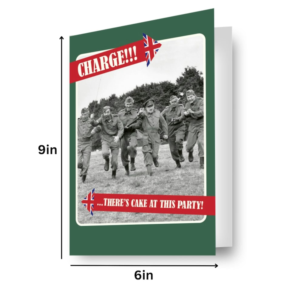 image 1 of Dad's Army Birthday Card
