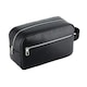 image 1 of Quadra Tailored Luxe PU Wash Bag - Black - One Size Black