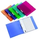 image 5 of Frosted A4 25mm Capacity Clear 2 Ring Binder