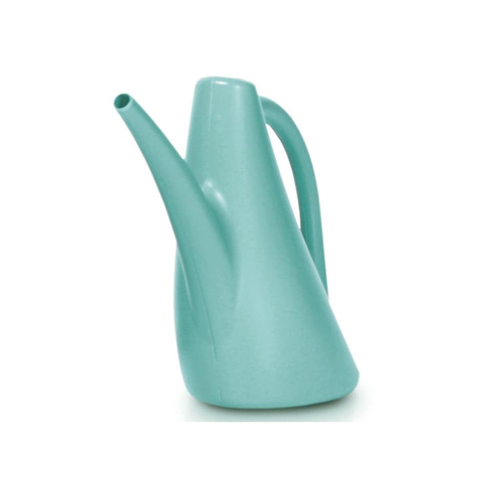 image 1 of Plastic Turquoise Watering Can Garden