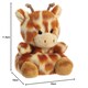 image 6 of Palm Pals Safara Giraffe 5in - ABGee - 541 33477