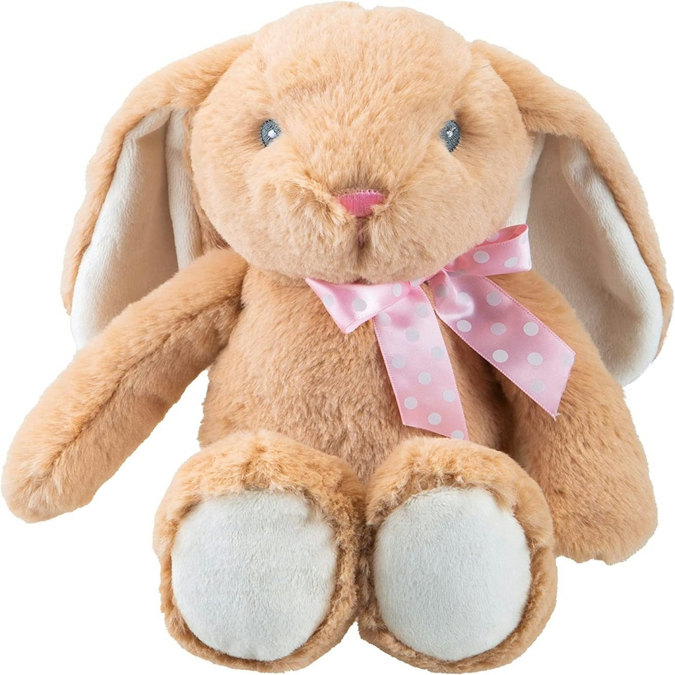 image 1 of Sitting Floppy Pippin Brown Rabbit 23cm