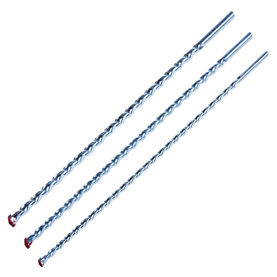 3 Piece 400mm masonry drill bit set - F2800