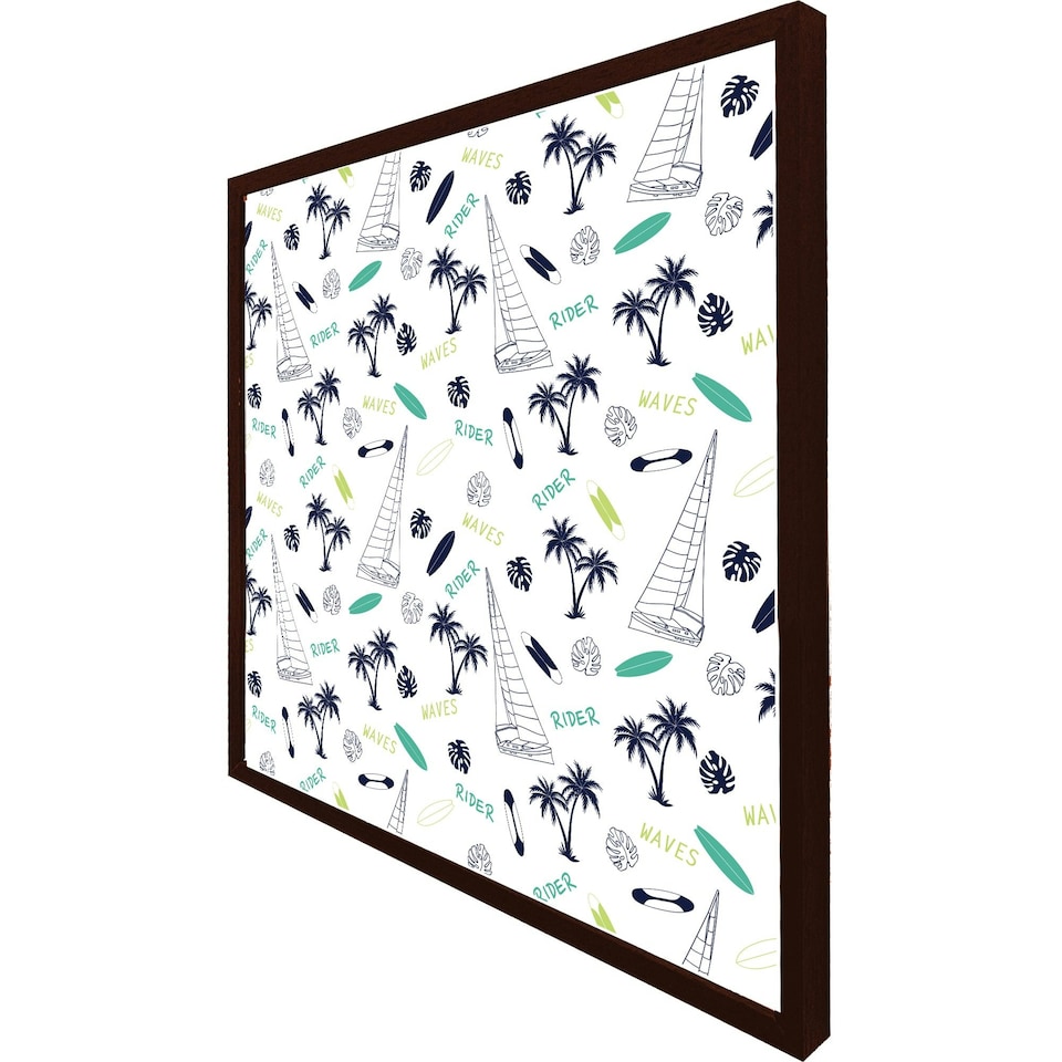 image 1 of Waves rider (Picutre Frame) White | L