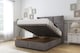 image 2 of Sloomy Beaumont Slate Naples Ottoman Bed With Mattress With 54" Wingback Headboard 3' Single