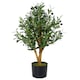 image 1 of 65cm Luxury Artificial Olive Tree Bush - Premium Range | Green | 2ft
