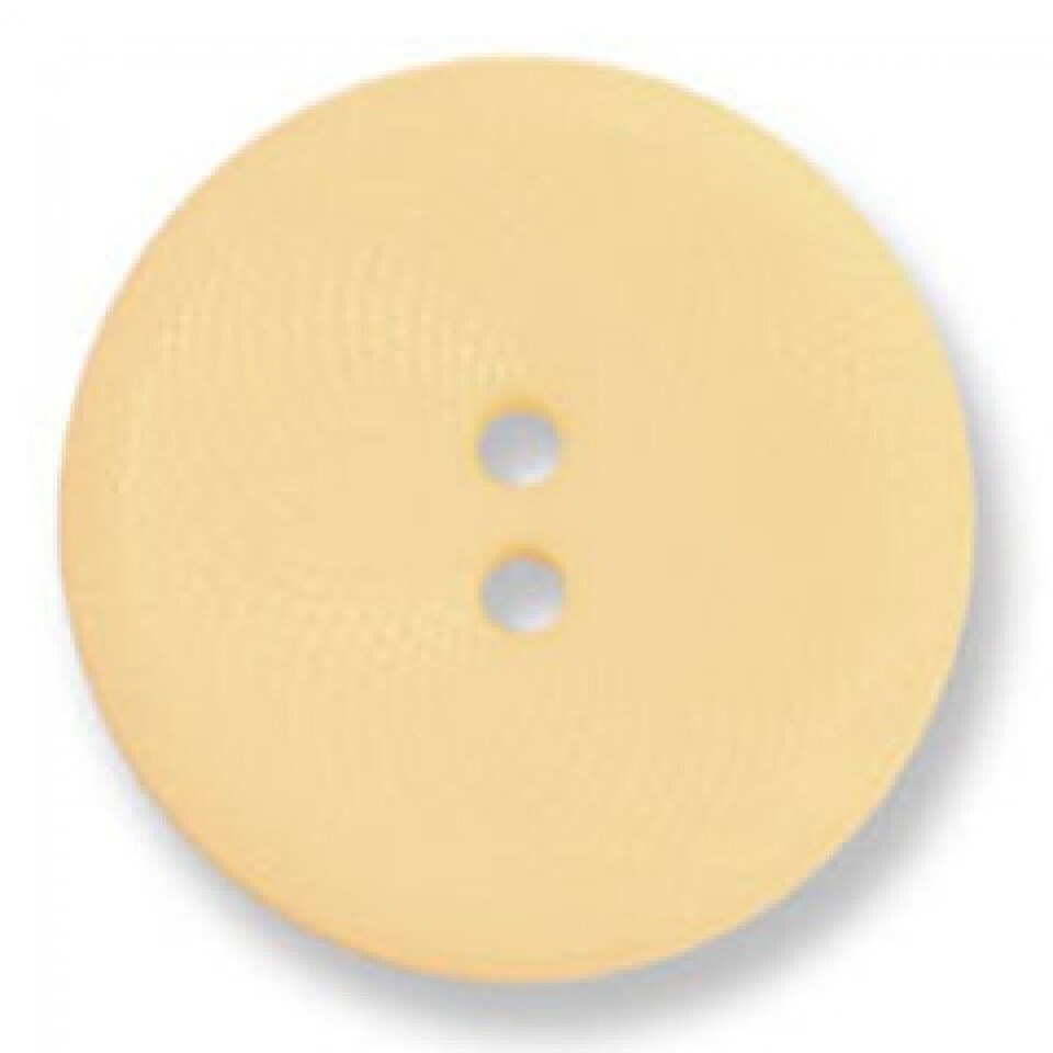 Trimits Natural 28mm Round Nylon Buttons for Dressmaking - each