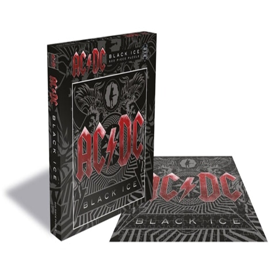 AC/DC Jigsaws Black Ice (500 Piece Jigsaw Puzzle) Tesco Groceries