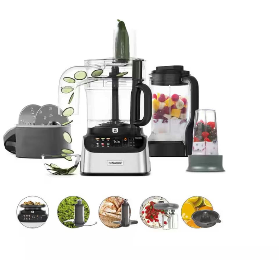 image 1 of Kenwood MultiPro OneTouch Food Processor and Blender FDM73.850SS
