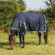 image 7 of Gallop Equestrian Trojan Lite Weight Combo Turnout Green | Size: 5ft 6
Colour: Navy/Green