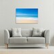 image 2 of Nature landscape view of beautiful tropical beach and sea in sunny day (Canvas Print) 31 x 41 x 4cm
