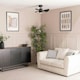 image 3 of ValueLights 24 Inch Integrated LED Ceiling Fan with Remote Control, 3 Blades, Timer and 6 Speed Functions - Black