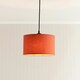 image 2 of ValueLights Reni Small Rust Lamp Shade Orange