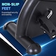 image 5 of HOMCOM Mini Exercise Bike Portable Pedal Manual Machine Indoor Fitness Black