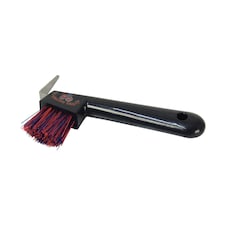 Hy Tractors Rock Horse Hoof Pick - Navy/Red - 16cm x 8.5cm