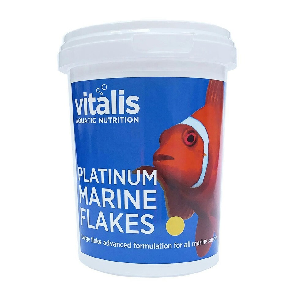 image 1 of Vitalis Platinum Marine Flakes Clear