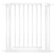 image 1 of Safetots Wooden Elegance Gate, White, 79cm - 87cm, Pressure Fit Safety Gate, 57cm Extra Wide Doorway, Easy Installation