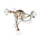 image 1 of BHS Marianne 3 Light Flush Ceiling Light | Bronze | Antique Brass | 1