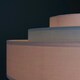 image 3 of ValueLights Hampshire Pink Ceiling Pendant Shade and B22 GLS LED 6W Warm White 3000K Bulb