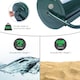 image 7 of COSTWAY 63L Steel Garden Lawn Roller Water Sand Filled