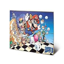 SUPER MARIO BROS. 3 (ART) - WOOD PANEL