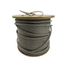 Stainless Steel Wire Rope Cable 7MM 7x19 (100M Reel 7 x 19 Rigging Marine)