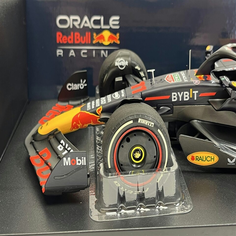 image 1 of Sergio Perez #11 Red Bull Racing RB19 Winner Saudi Arabian GP 2023 1:18 Minichamps 110230111