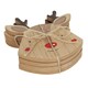 image 1 of Set of 4 Reindeer Coasters