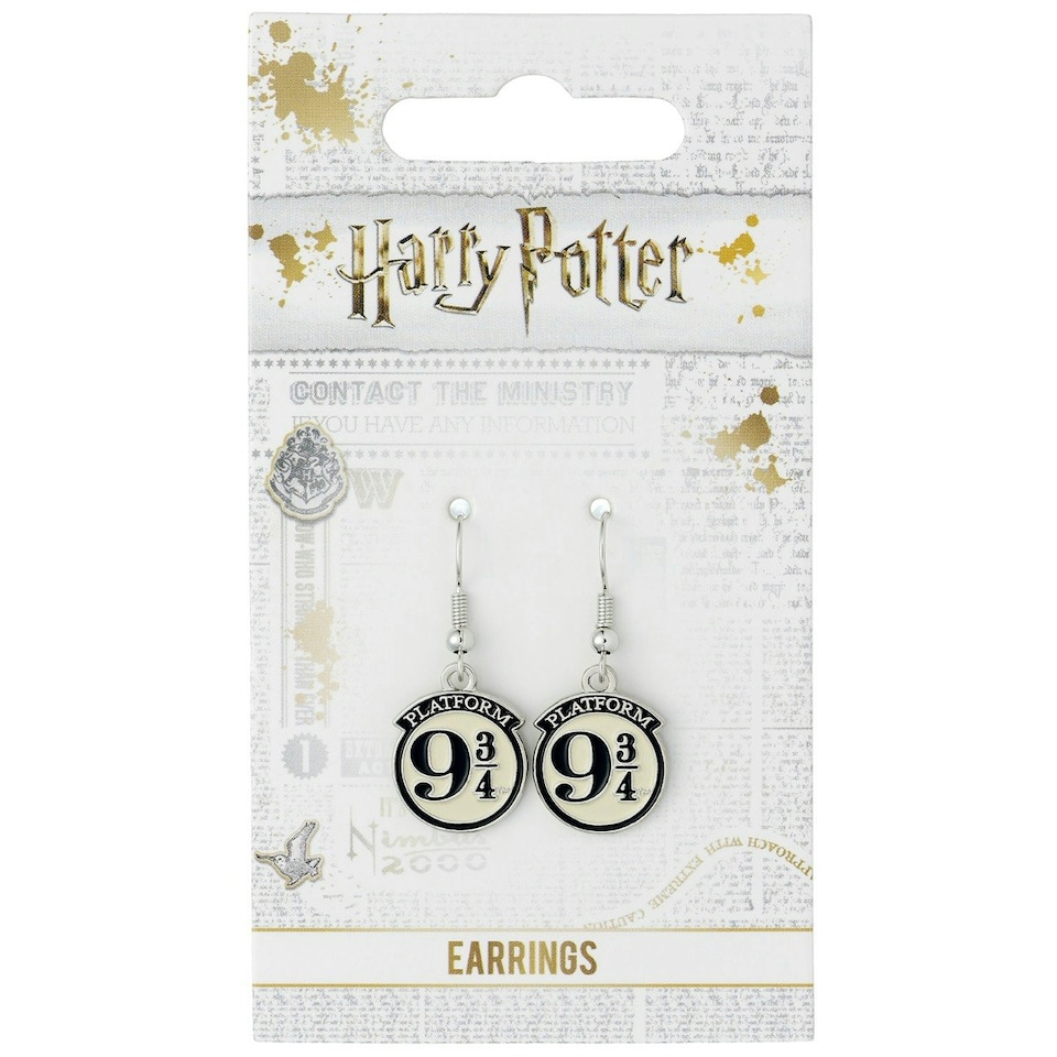 image 1 of Harry Potter Platform 9 3/4 Earrings WE0011