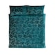 image 1 of Paloma Floral Cotton Duvet Cover Set with Pillowcase | Green | Super King | 1
