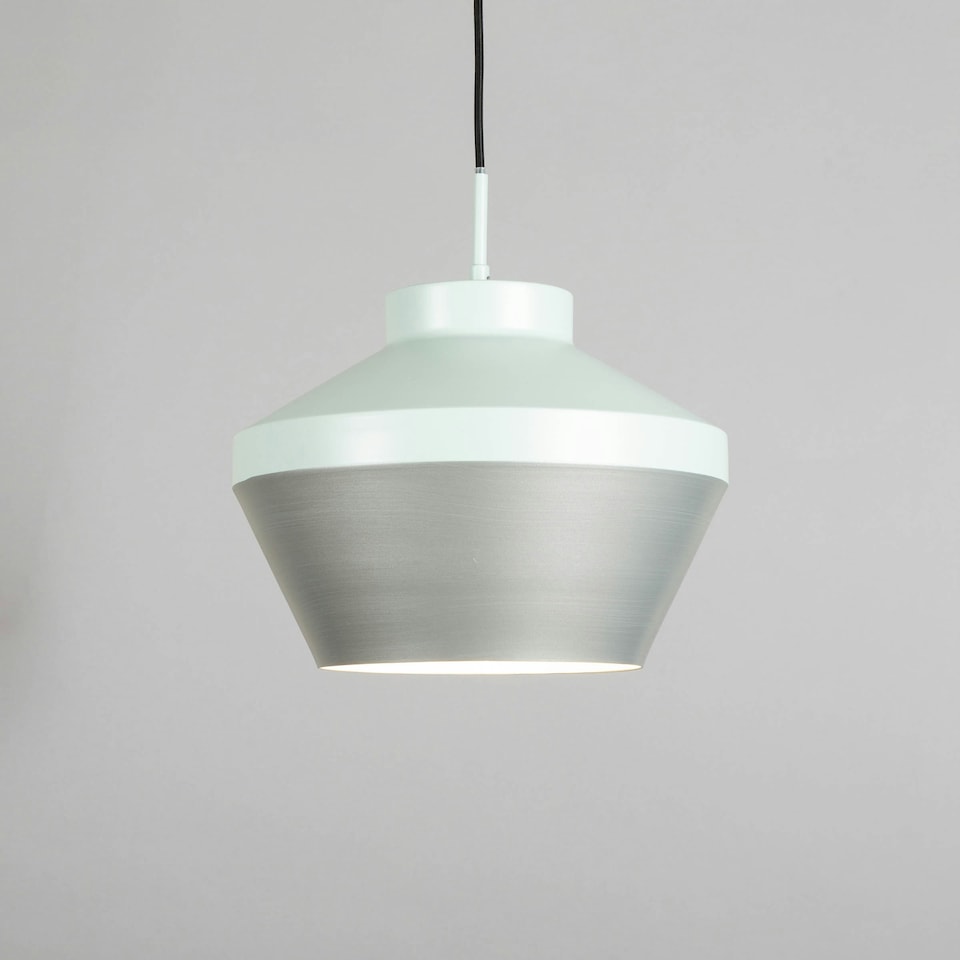 image 1 of BHS Lexi Ceiling Pendant | Grey | Mint and Pewter | 1