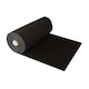 image 1 of 5 Metres Exhibition Quality Ribbed Heavy Duty Black Carpet Runner 1 Metre Wide