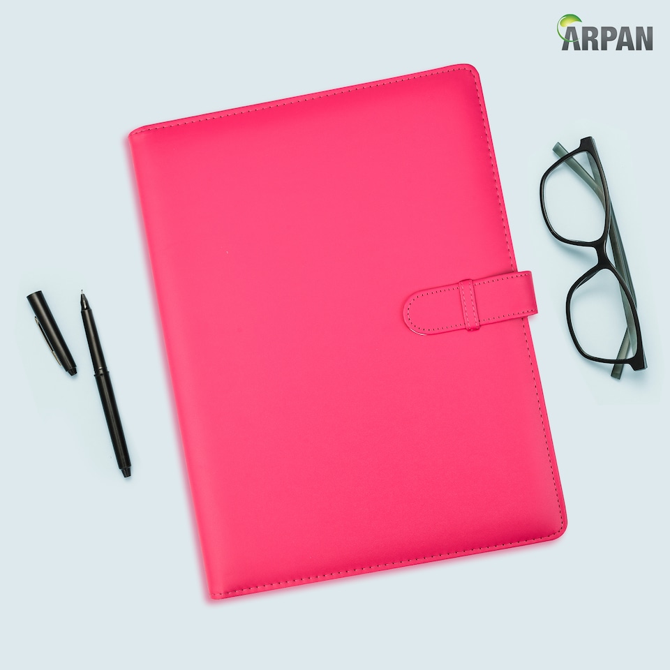 image 1 of A4 Display Book Certificate Folder – Professional Portfolio Holder with 36 Copysafe Pockets 72 Sides – Record of Achievement Folder for Certificates, Paperwork & Presentations – Soft-Touch Cover