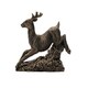 image 3 of Leaping Stag Plant Pot Feet - Set of 3 - L3.5 x W5 x H7 cm | Grey