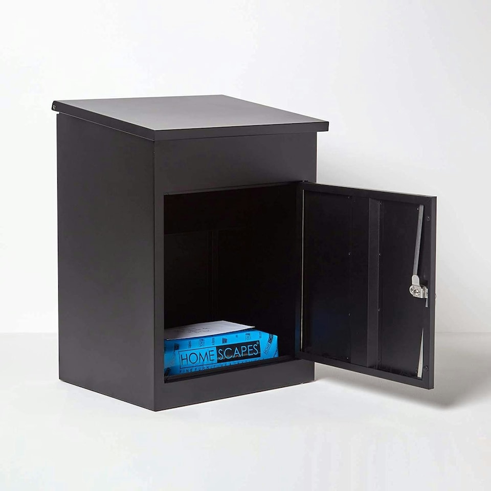 image 1 of SMART PARCEL BOX® Medium Front Access Black Black
