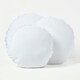 image 5 of Homescapes Luxury Super Microfibre Round Circular Shaped Cushion Pad Insert Inner 45 cm (18") White