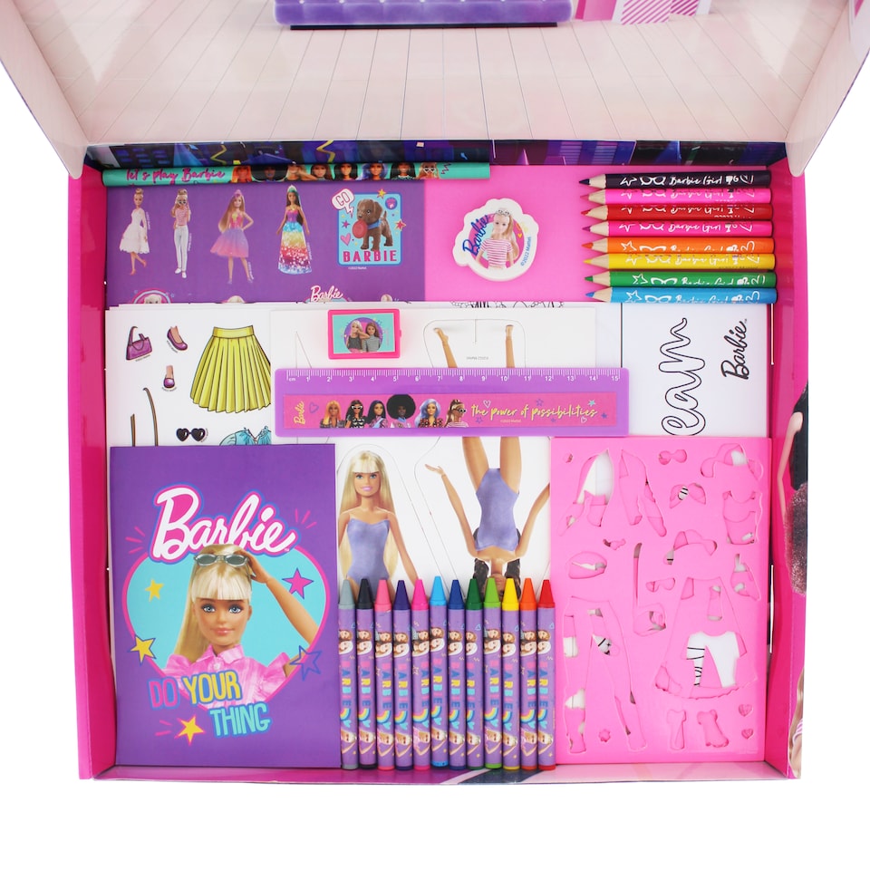 image 1 of Barbie Large Art Set