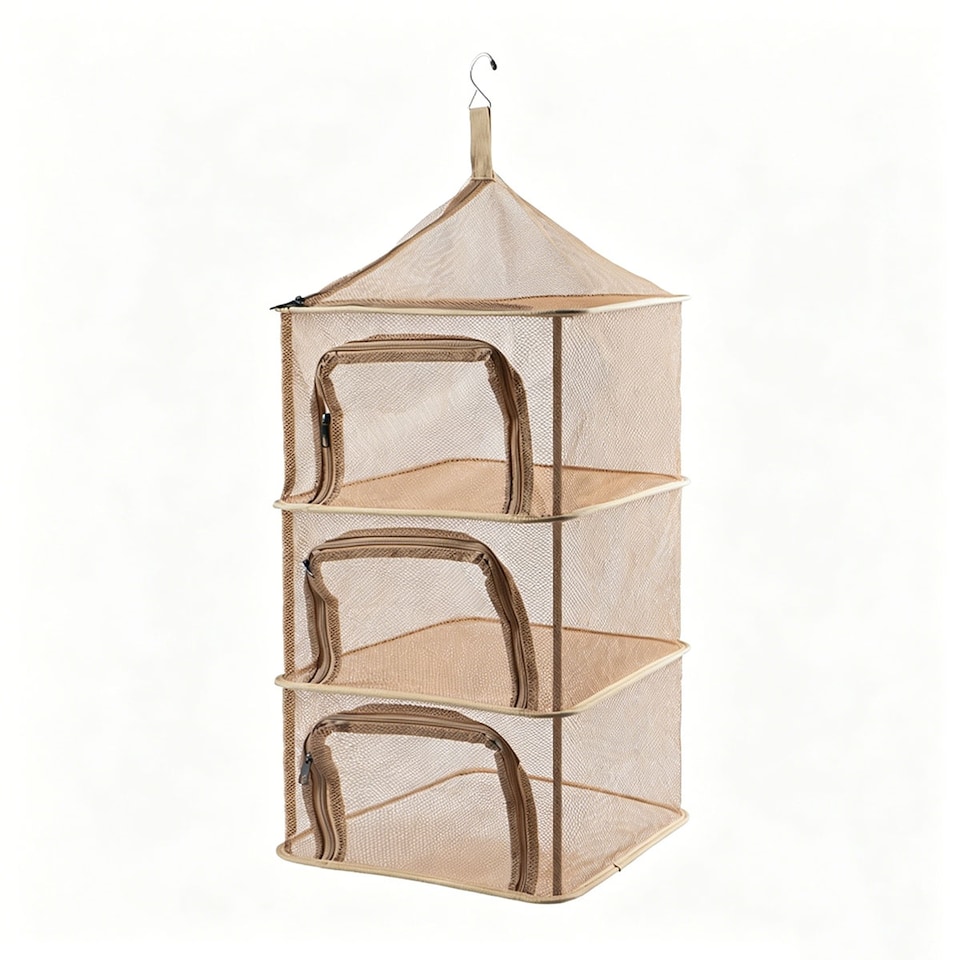 image 1 of Outdoor Folding 4-Layer Multi-Functional Drying Net