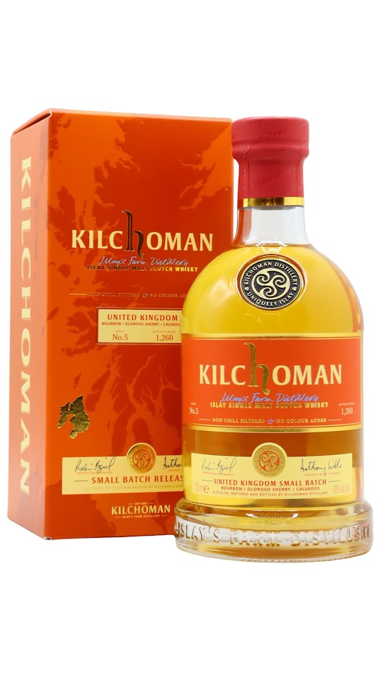 Kilchoman - UK Small Batch No. 5 Islay Single Malt Scotch Whisky