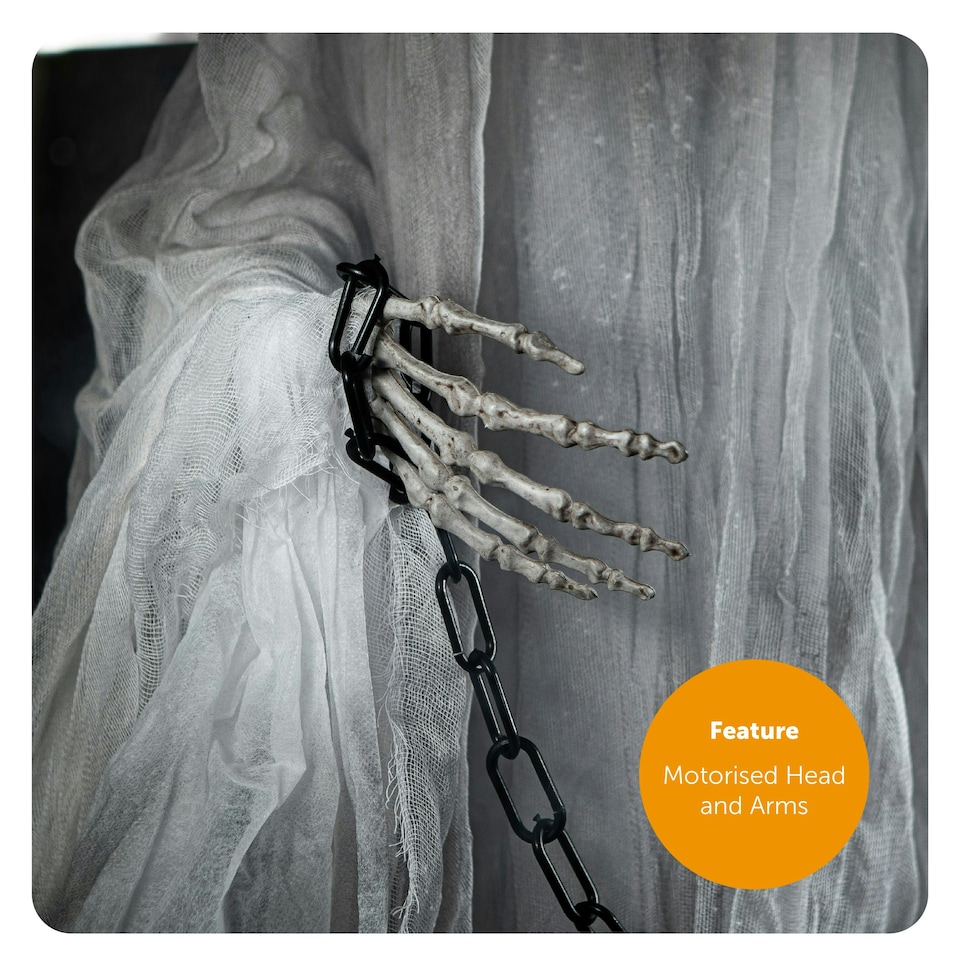 image 1 of Large Faceless Spectre – Halloween Decoration
