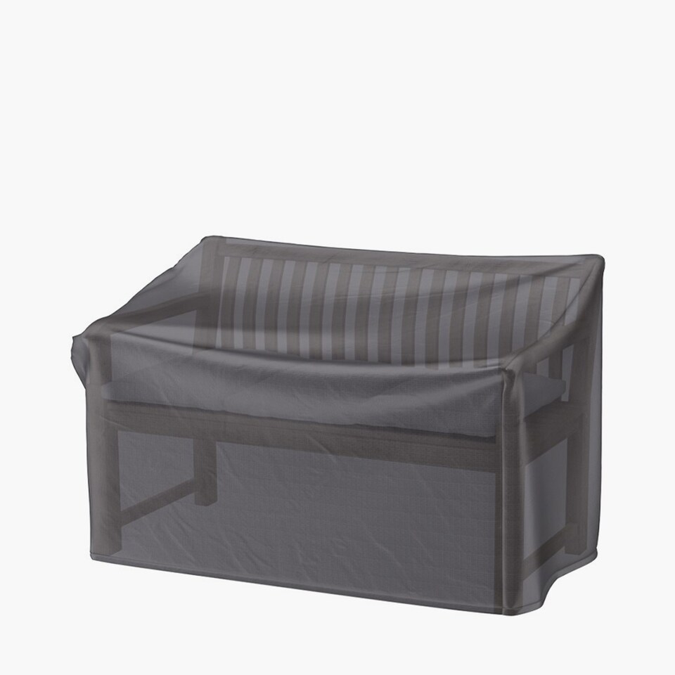 image 1 of Platinum AeroCover Waterproof Ripstop Polyester Garden Bench Cover W130 x D75 x H85 cm
