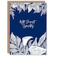 image 1 of Calla Lily Flower Botanical White With Sympathy Card