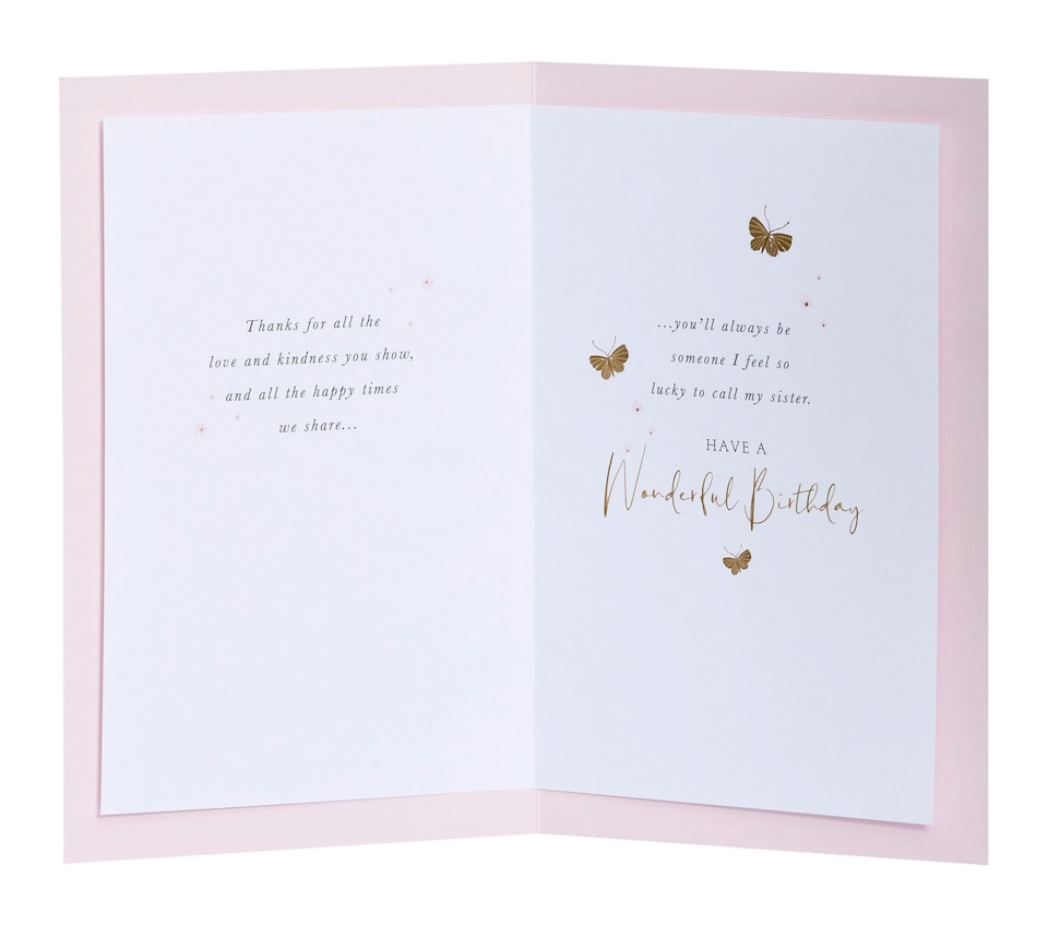 image 1 of Sister Birthday Card - Present