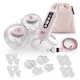 image 1 of Kinderkraft GentleFlow Double Electric Breast Pump 3 Modes 9 Levels 1800 mAh Battery